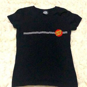 Girls Santa Cruz shirt